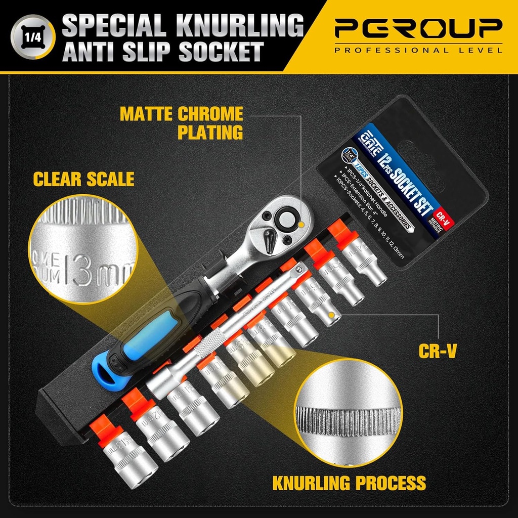 12-piece-1-4-drive-metric-socket-wrench-set-with-90-tooth-reversible-ratchet-handle-6-point-shallow-sockets-4-13mm-and-extension-bar-4-cr-v-steel-tool-set-for-car-motorcycle-bike-repair-05-12-piece-14-drive-metric-socket-wrench-set-with-90-5.jpg