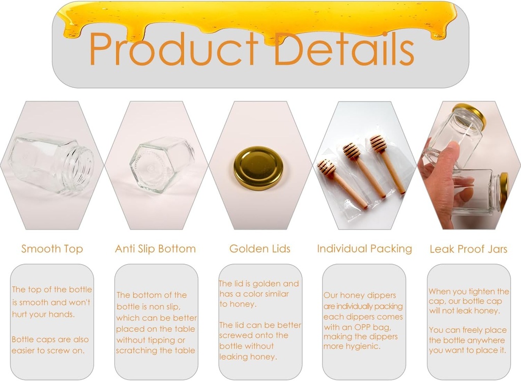 4oz-hexagonal-glass-honey-jars-set-with-gold-lids-wooden-dippers-bee-charms-and-jutes-perfect-for-baby-showers-weddings-and-parties-set-of-12-honey-jars-03-4oz-hexagonal-glass-honey-jars-set-with-gold-lids--3.jpg