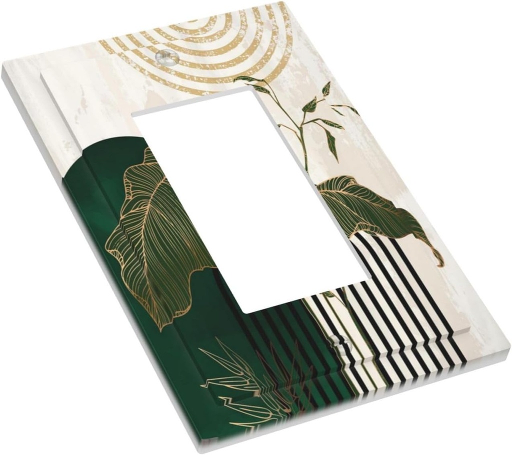 green-leaf-abstract-mid-century-arch-boho-sun-decorative-outlet-cover-for-single-decora-gfci-light-switch-plate-jumbo-wall-plate-cover-03-green-leaf-abstract-mid-century-arch-boho-sun-deco-3.jpg