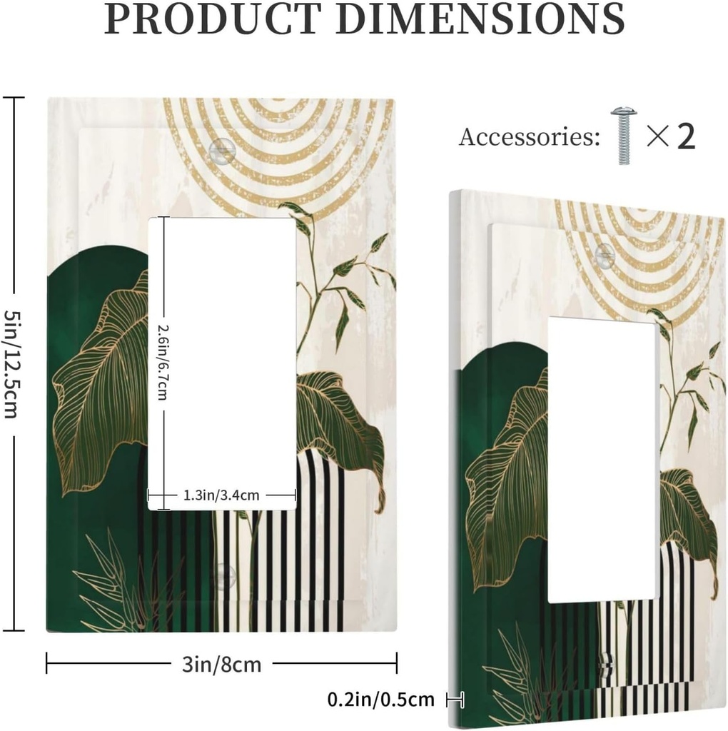 green-leaf-abstract-mid-century-arch-boho-sun-decorative-outlet-cover-for-single-decora-gfci-light-switch-plate-jumbo-wall-plate-cover-05-green-leaf-abstract-mid-century-arch-boho-sun-deco-5.jpg