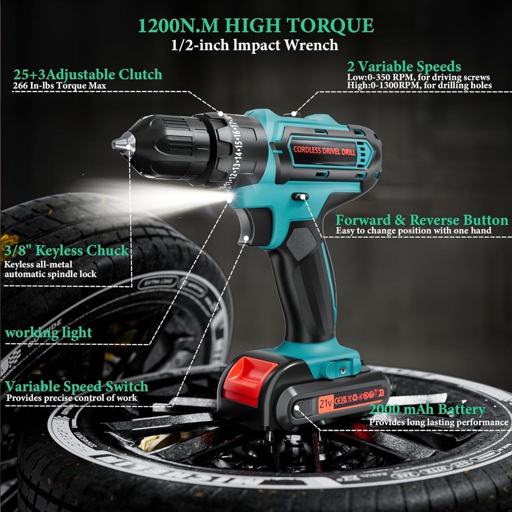 21v-cordless-drill-set-with-2-batteries-charger-electric-power-drill-with-keyless-chuck-25-3-clutch-work-light-max-torque-45nm-2-speed-05-21v-cordless-drill-set-with-2-batteries-charger-el-5.jpg