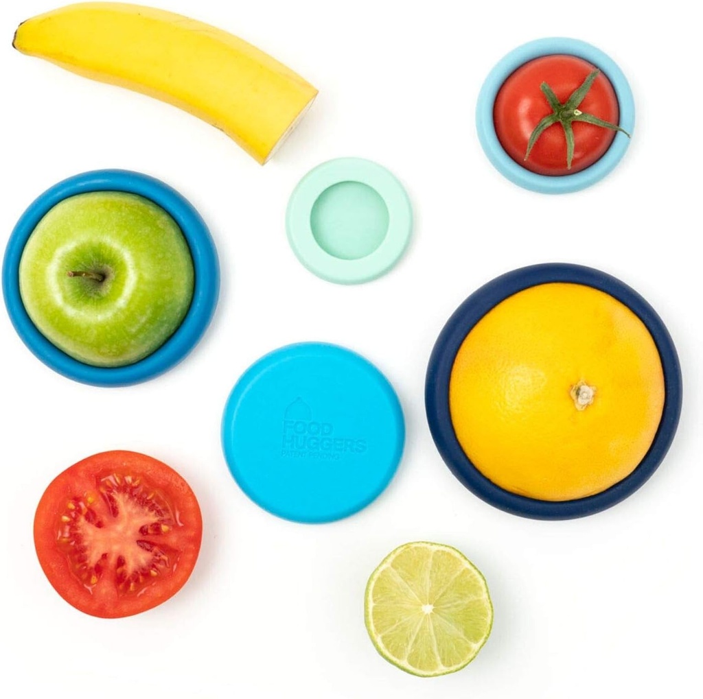 food-huggers-5pc-reusable-silicone-food-savers-bpa-free-dishwasher-safe-fruit-vegetable-produce-storage-for-onion-tomato-lemon-banana-cans-round-ice-blue-color-05-food-huggers-5pc-reusable-silicone-food-savers---b-5.jpg