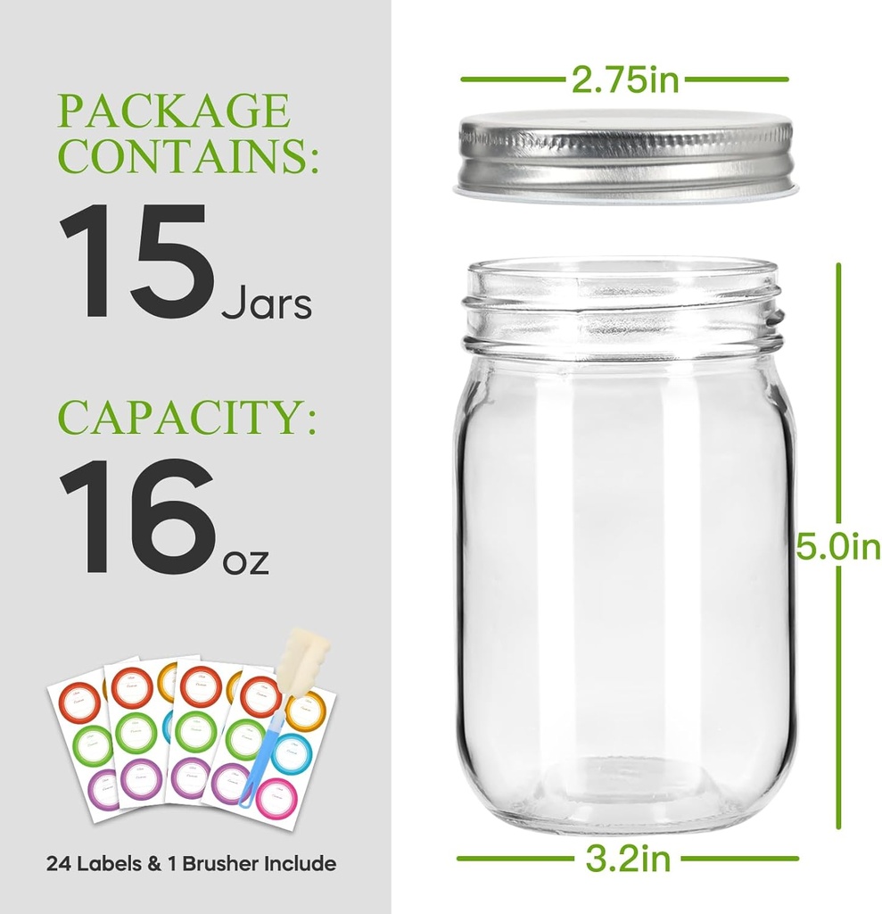 16-oz-mcupper-mason-jars-with-silver-lids-15-pack-clear-glass-regular-mouth-canning-jars-for-fermenting-includes-labels-brusher-microwave-dishwasher-safe-02-16-oz-mcupper-mason-jars-with-silver-lids---15-pac-2.jpg