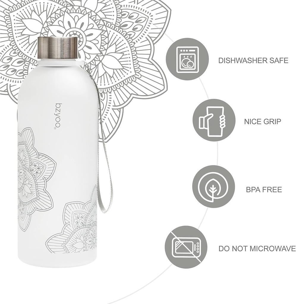 bzyoo-32oz-1l-time-marker-water-bottle-with-strap-frosted-durable-plastic-reusable-clear-bottle-with-drink-time-markings-for-daily-hydration-bpa-free-silver-07-bzyoo-32oz-1l-time-marker-water-bottle-with-strap--7.jpg