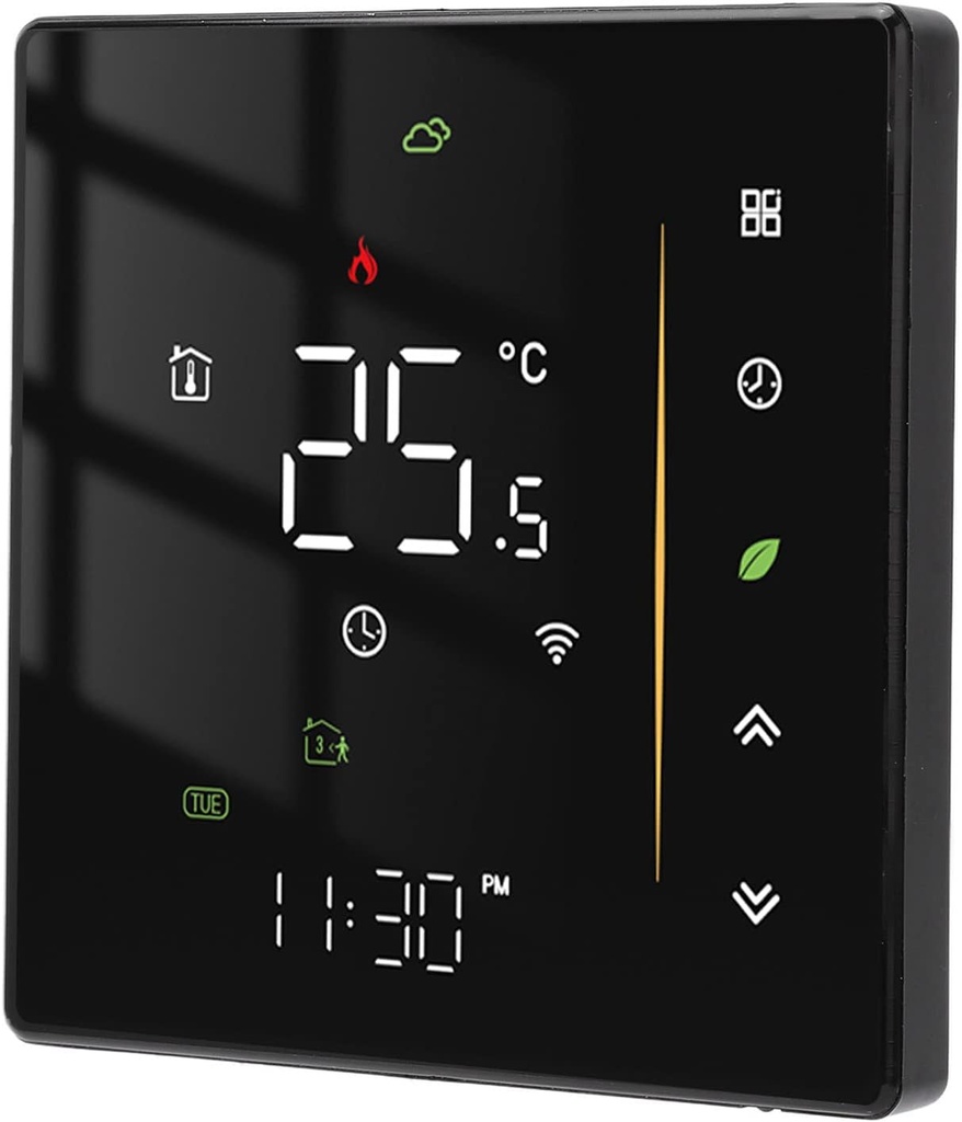Programmable Uxsiya Smart Thermostat for Office Control with Professional APP Installation - 95‑240VAC Temperature Controller