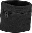 Akozon Zipper Running Wrist Wallet for Keys Storage in Black - Unisex Sport Wristband for Gym, Running, Basketball