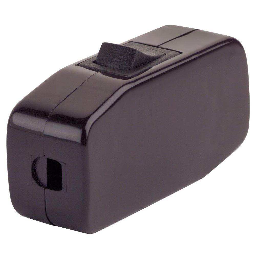 Leviton 5410 Brown Appliance Switch - Single Pole, Single Throw Rocker Switch for 3A-125V AC Power