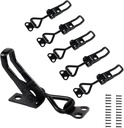 6 Pack ZHRMJZG 4001 Style Toggle Latch Clamp, 330Lbs Holding Capacity - Quick Release Pull Latches for Smoker Lid Jig, Tool Boxes, Door
