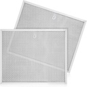 2-Pack Freeboy BPS1FA30 Aluminum Range Hood Filter for 30-Inch Broan Nutone Allure QS1 WS1 - 5-Layer Replacement Filters 11-3/4"X14-1/4"X3/8" - 99010299