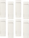 Heavy Duty Shipping Container Air Vent Kit - 8 Pack White - Reduce Heat, Humidity, and Condensation - Cross Flow Ventilation for Cargo