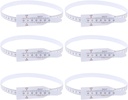 6pcs Infant Head Circumference Tape Ruler Set for Newborns - Baby Toddler Body Arm Measurement Tool
