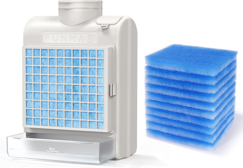 Indoor Dryer Vent Kit with 10 Replacement Filters - 3-in-1 Design