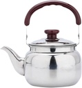 STOBAZA Stainless Steel Whistling Tea Kettle 500ml - Ergonomic Handle, Induction Stovetop Teapot for Home Kitchen & Camping