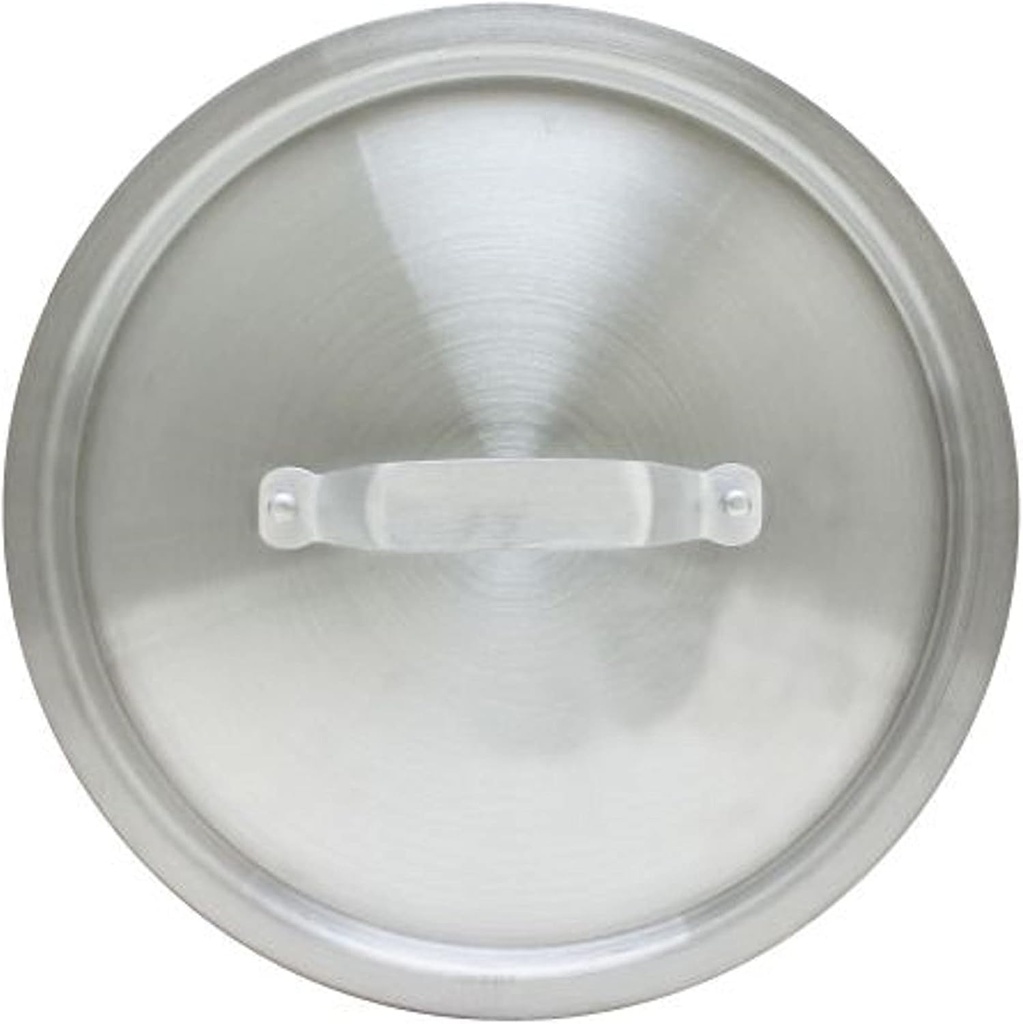 5.5 Quart Aluminum Saucepan Lid - 10.875" Diameter, 3/8" Thickness - Multi-Purpose Cover for Sauce Pans in Home Kitchen or Restaurant