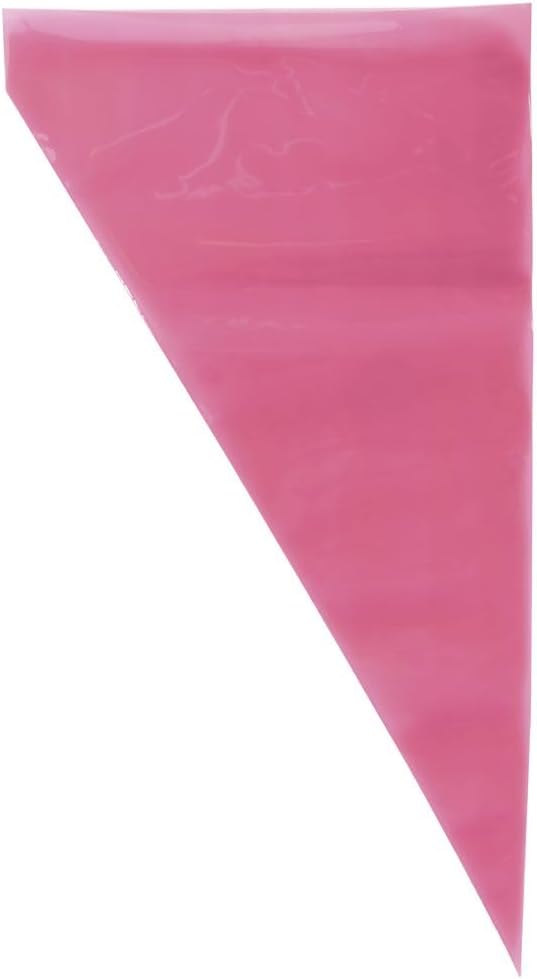 Heavy Duty Disposable Piping Bags for Hot Fillings - 21" Red Hot Piping Bags - 75 Count by PanSaver