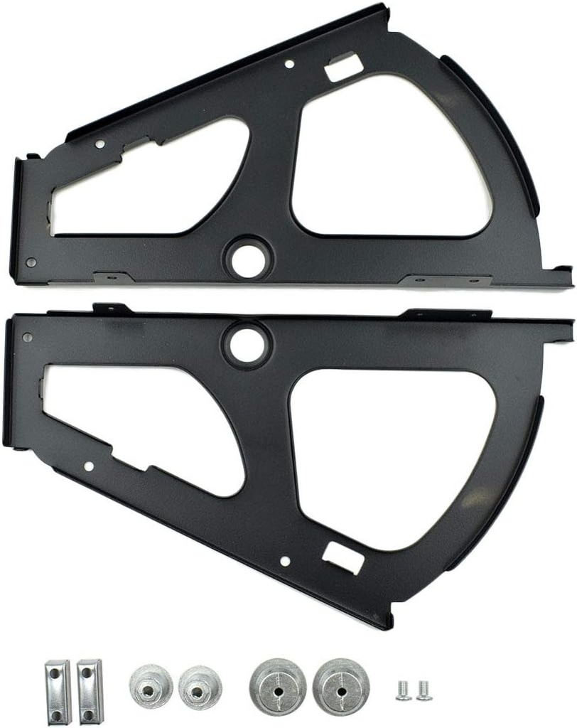Stainless Steel Shoes Drawer Cabinet Hinges Turning Rack Replacement Fittings for Kitchen and Living Room - Set of 2