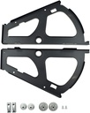 Stainless Steel Shoes Drawer Cabinet Hinges Turning Rack Replacement Fittings for Kitchen and Living Room - Set of 2