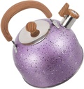 Yardwe 3L Purple Whistling Tea Kettle for Stovetop - Convenient Household Kitchen Teapot