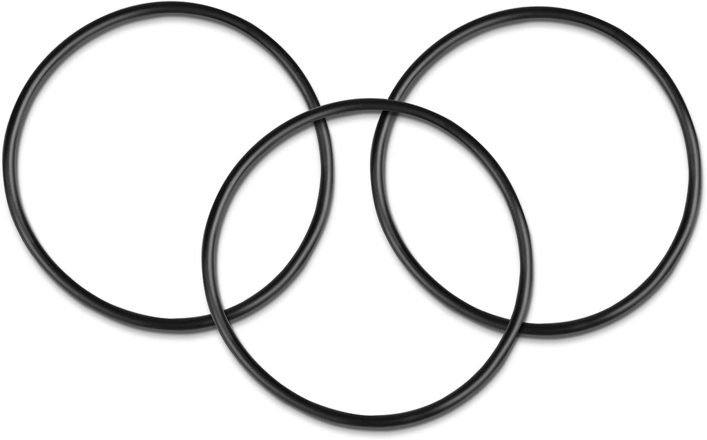 3.5" Replacement O-Ring Set for Reverse Osmosis Water Filter Housings (3 Pack)