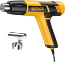 600W Dual Temperature Mini Heat Gun Tool for Crafts, Embossing, Paint Stripping - SeekOne Heat Gun with Overheat Protection & 4.9Ft Cable