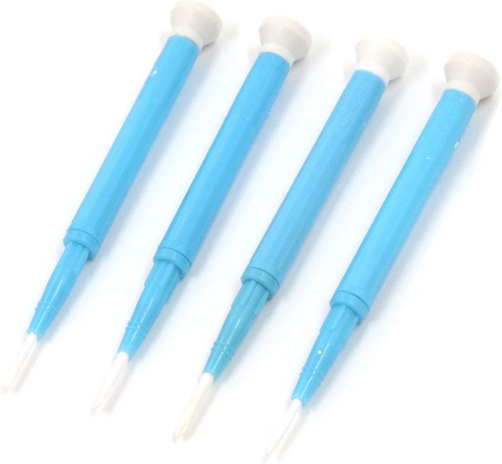 Tulead Ceramic Adjusting Screwdriver Set with Stepper Drivers and 4 Bits (1.3mm, 1.8mm, 2.6mm, 2mm)