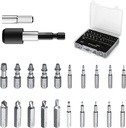 22 PCS Raynesys Damaged Screw Extractor Kit, Easy Out Stripped Screw Remover Set for Home DIY Garden Wood Extraction - Includes Magnetic Extension Bit Holder and Socket Adapter