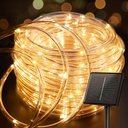39FT 100LED Outdoor Solar Rope Lights with 8 Lighting Modes - Waterproof Fairy Lights for Party Garden Decoration