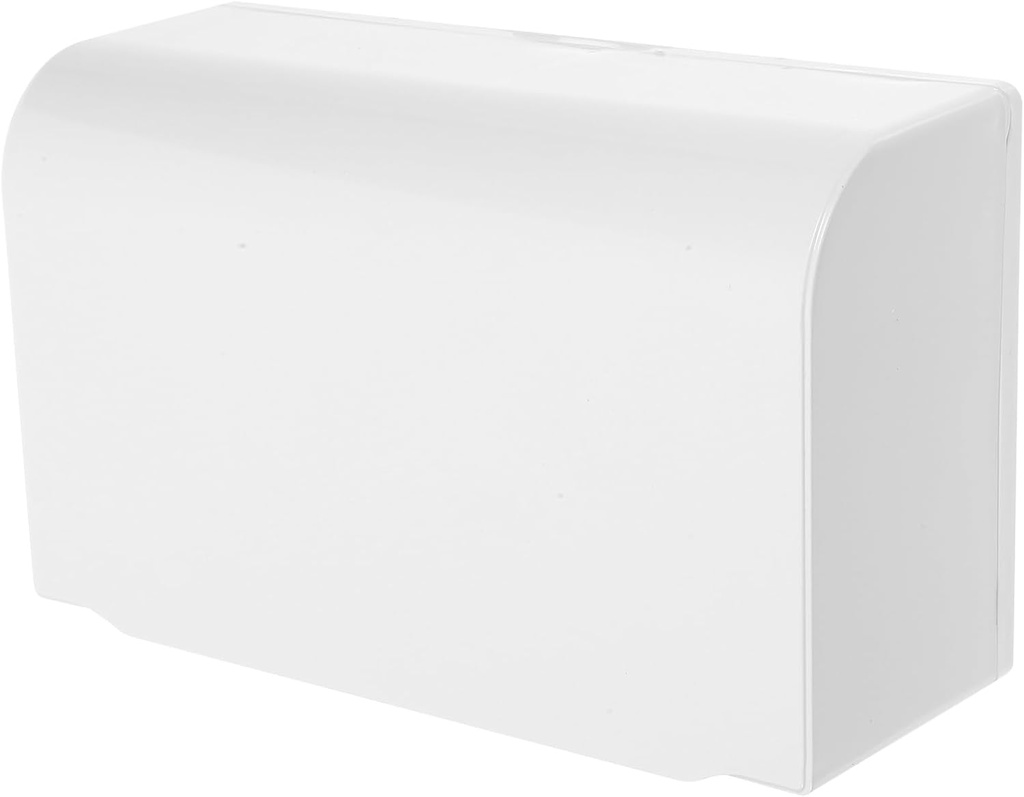 Waterproof 2-Gang Outlet Cover for Outdoor Use - Weatherproof Flip Plug Cover - Adhesive Receptacle Protector for Home Improvement - White 86 Type
