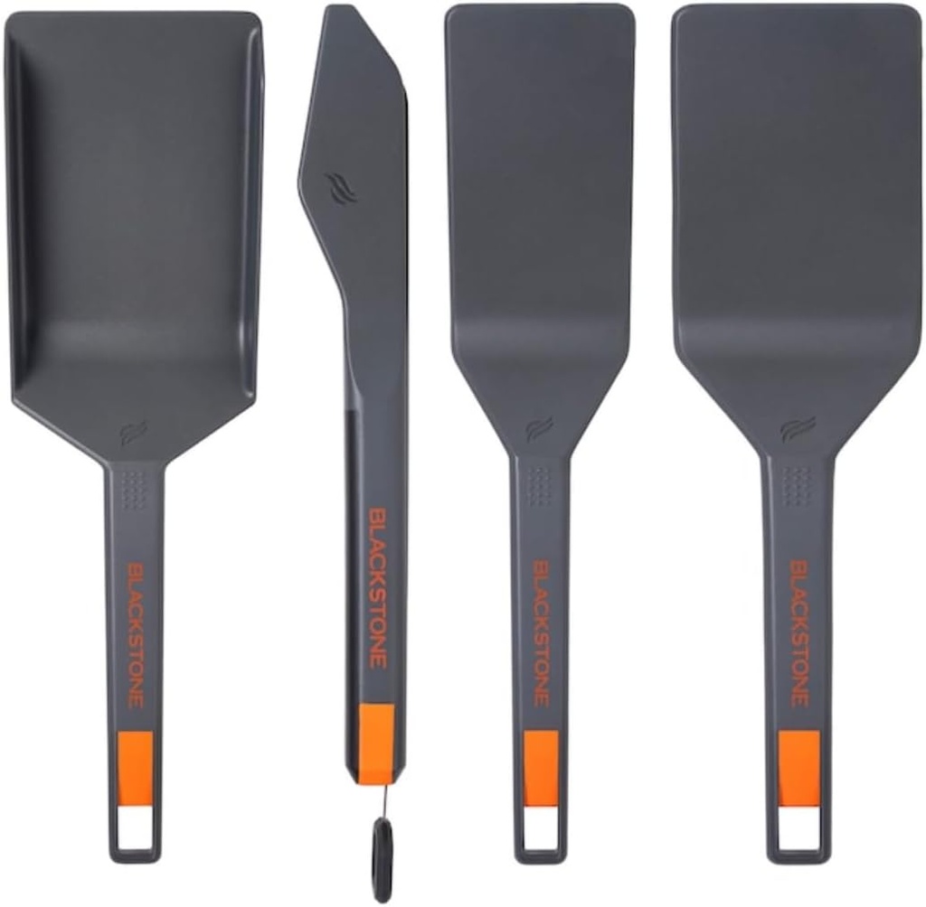 4-Piece Blackstone E-Series Non Stick Plastic Accessory Set for Grilling