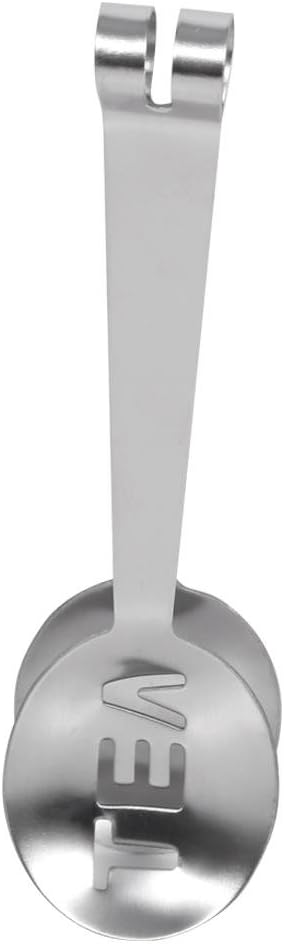 Rust-Resistant Tea Bag Squeezer and Spoon Set for Space-Saving Kitchen Organization