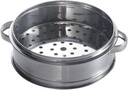 Stainless Steel Portable Steamer Vent Pot Insert for Cooking and Canning