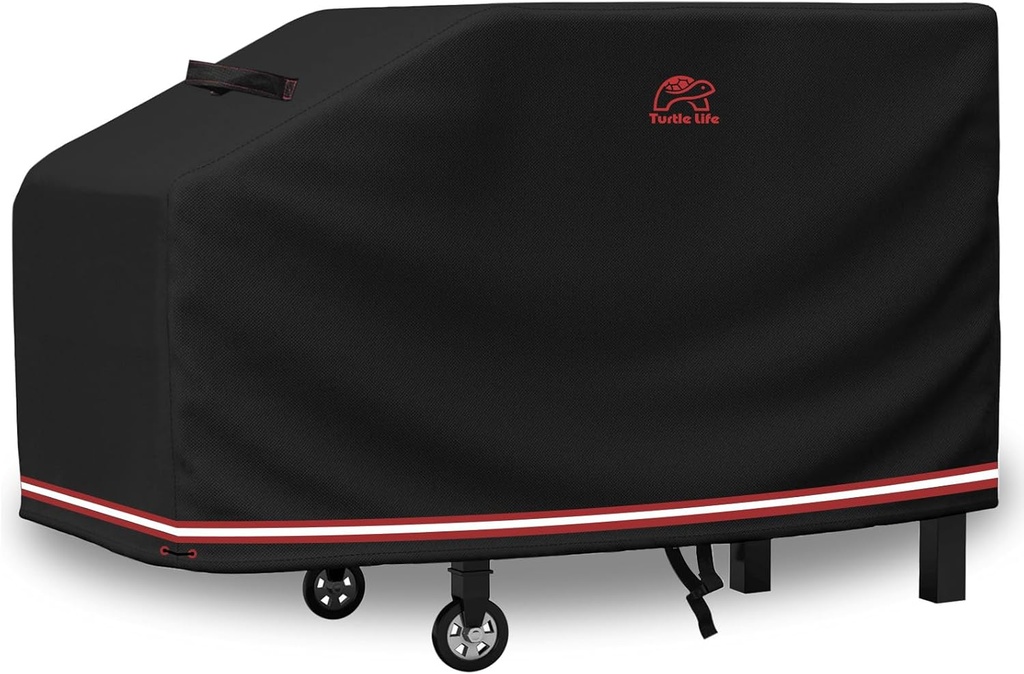 Blackstone 28" Grill Griddle Cover - Heavy Duty Flat Top Gas Smoke Grill Cover - Medium Size - Black - 46" Wx24 Dx26 H