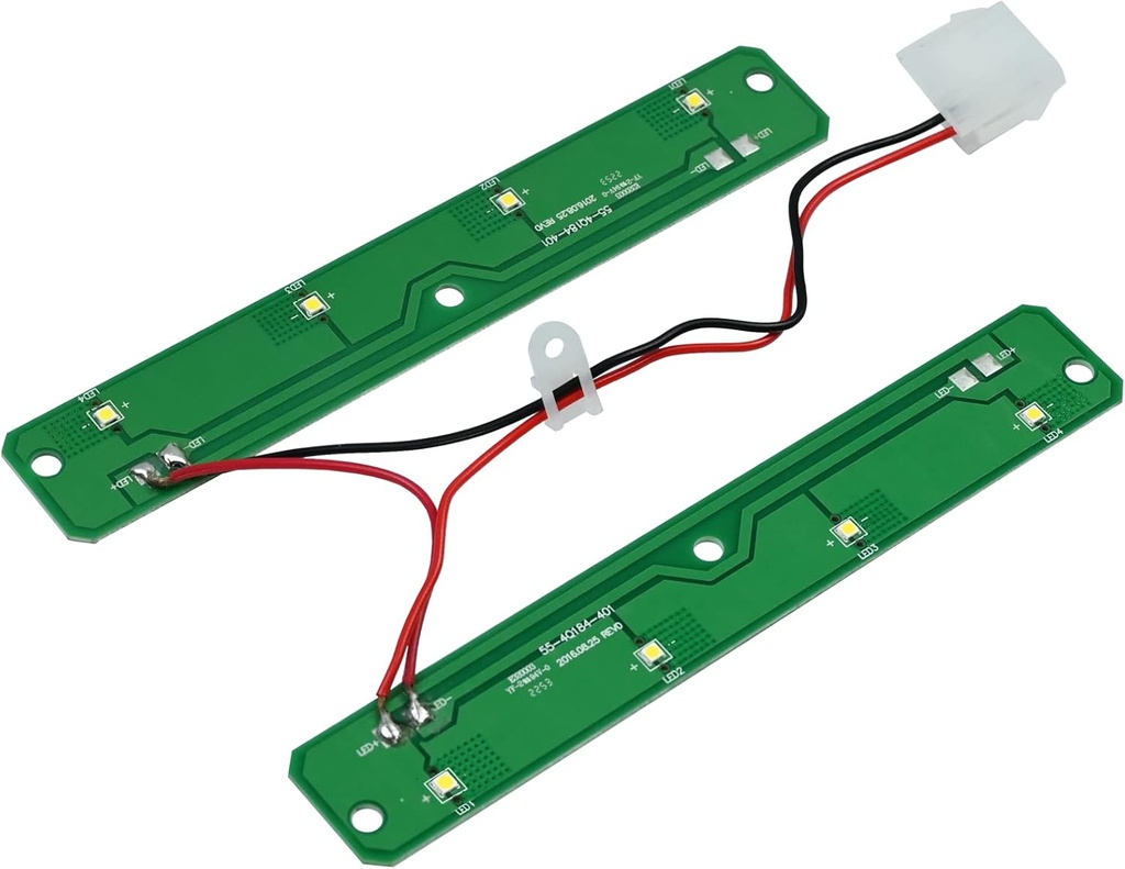 LED Light Module Board Compatible with Whirlpool, Maytag, Amana Refrigerators - Replaces W11527432, W11101384, W11333374, W11387579 - W11042554.