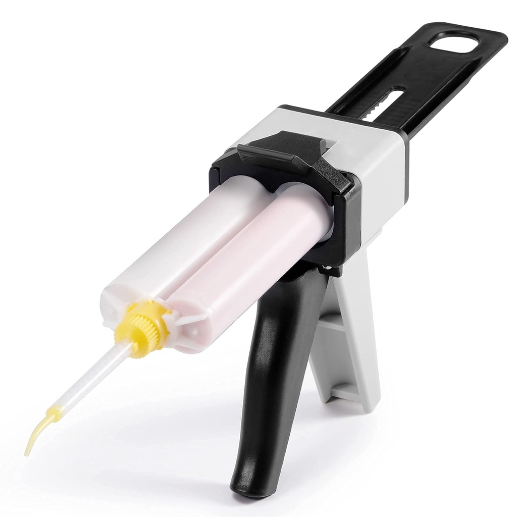 50ml Dental Impression Material Dispensing Gun Kit - Solid Epoxy Gun for Dispensing Dental Resin Materials, Adhesive, and Glue
