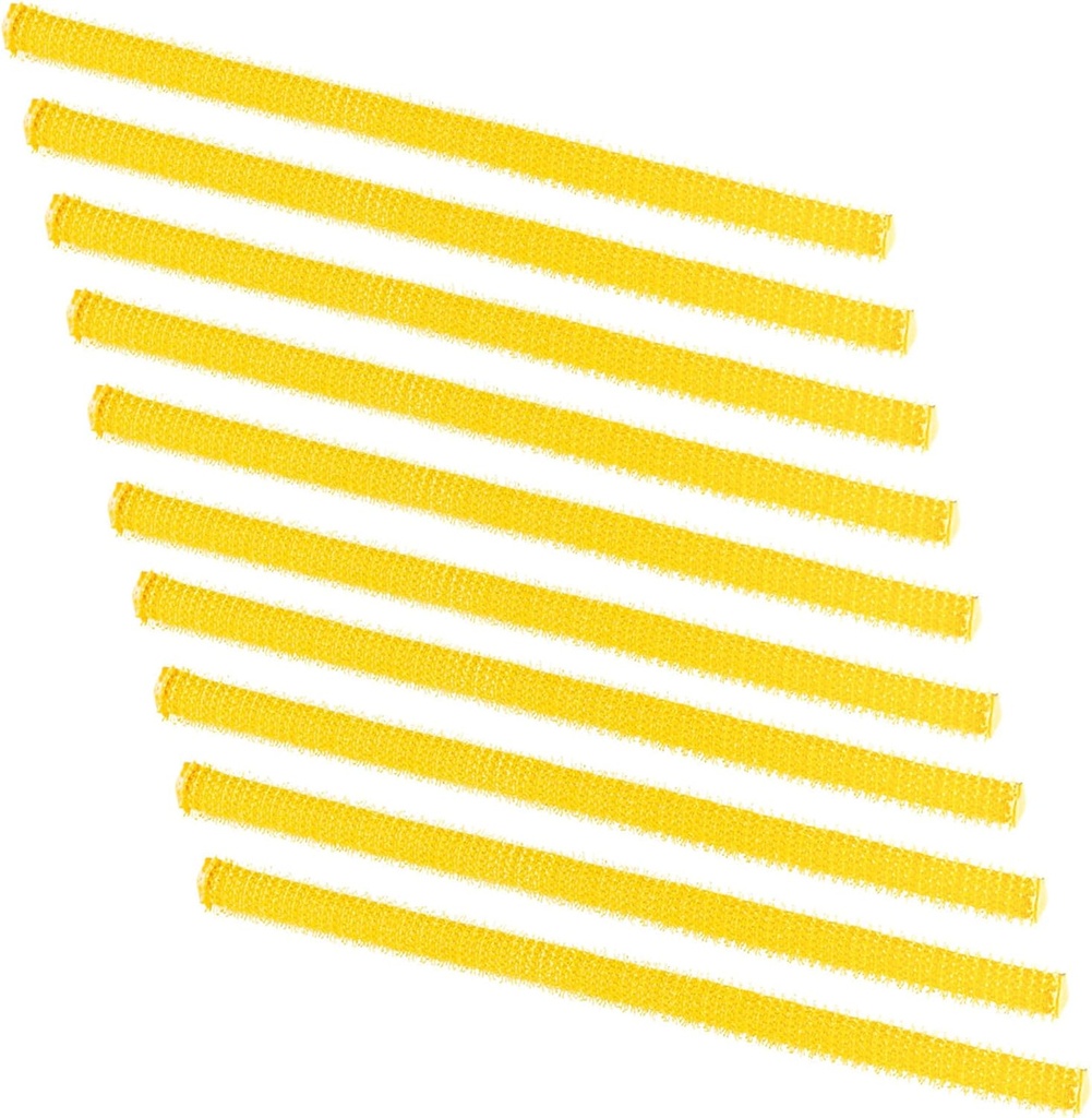 10-Pack FlexiSnake Vacuum Weasel Roller Cleaner Brush - Hair Removal Tool for Easily Detaching Debris and Tangles from Vacuum Brush - Works with 3/8" and 1/2" Drill Chucks - Made in USA