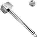 Heavy Duty 304 Stainless Steel Meat Tenderizer Mallet - Sturdy Hammer Tool for Tenderizing Meat (1.65lb)