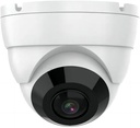 Outdoor 4K 8MP PoE IP Dome Security Camera with 180° Ultra Wide Viewing Angle, H.265 Compression, 30ft Night Vision, IP66 Waterproof, Compatible with Hikvision NVR, Blue Iris, NDAA Compliant