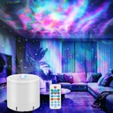 Remote Control Galaxy Star Projector with Timer for Bedroom Decor, Parties - Star Night Light for Adults