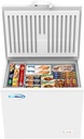 KoolMore SCF-9C 10 cu. ft. Deep Chest Freezer with Wire Basket, Compact Food Storage for Commercial and Home Use - ETL Certified White Color