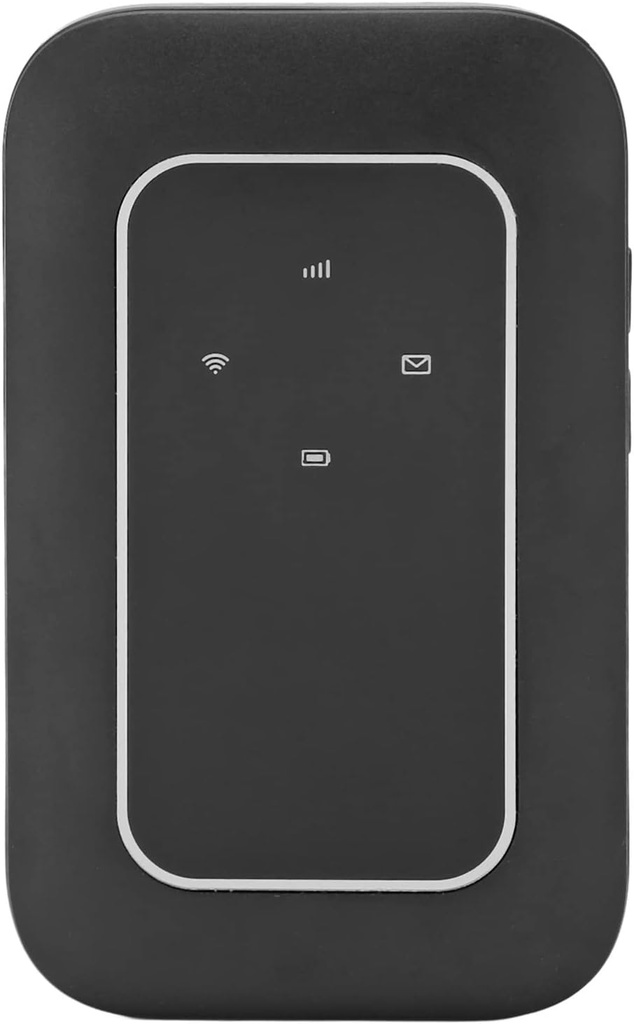 Portable 4G LTE Router with SIM Card, Unlocked Mini Mobile Hotspot for Travel, Camping, Trip Rentals - Connect Up to 10 Users