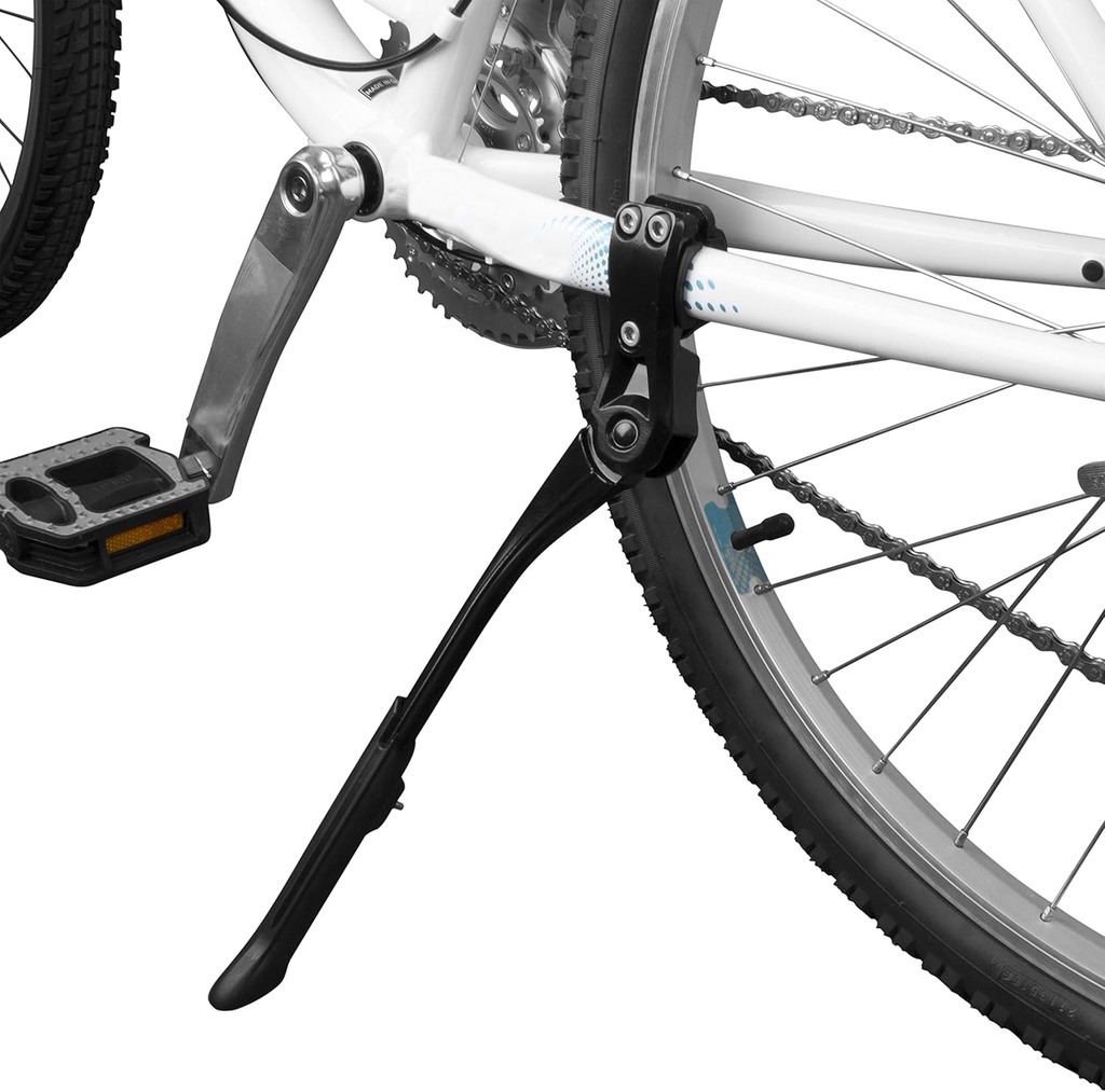 Adjustable Alloy Bike Kickstand for 24" - 28" Mountain/Road/BMX/MTB Bikes - Rear Side Bicycle Stand