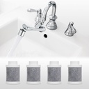 4-Piece Carbon Fiber Replacement Set for 1080 Rotating Faucet Water Filter - Pure Quality