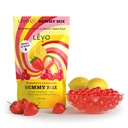 LEVO Strawberry Lemonade Gummy Mix - DIY Infused Gummies - 64 Gummies per Bag - 1 Pack