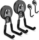 Heavy Duty 3-Hook Magnet Set for Hanging Power Drill and Tools in Garage or Workshop