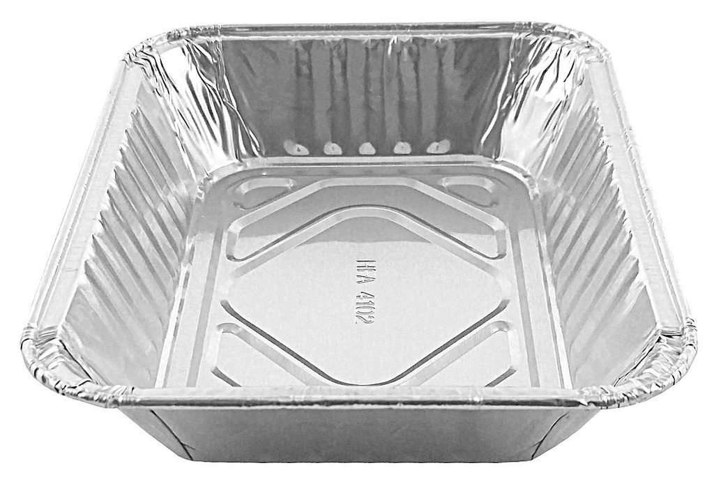 Handi-Foil 1 lb. Oblong Shallow Disposable Pans for Senior Feeding - Pack of 50
