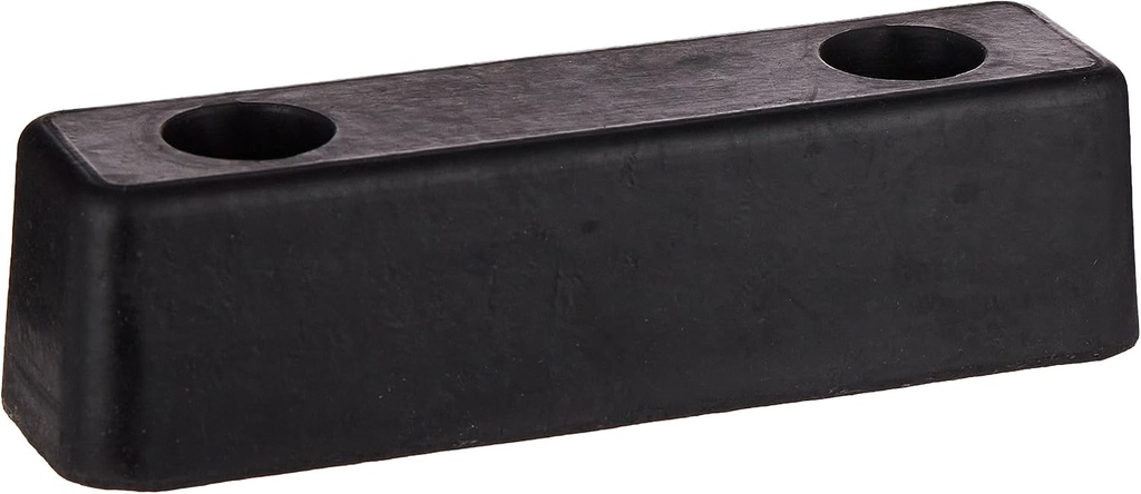Buyers Products B5760 Molded Rubber Bumper Set - 2" x 2-1/4" x 7-3/4" - Truck & Trailer Protection - Durable Dock Bumper for Equipment Delivery