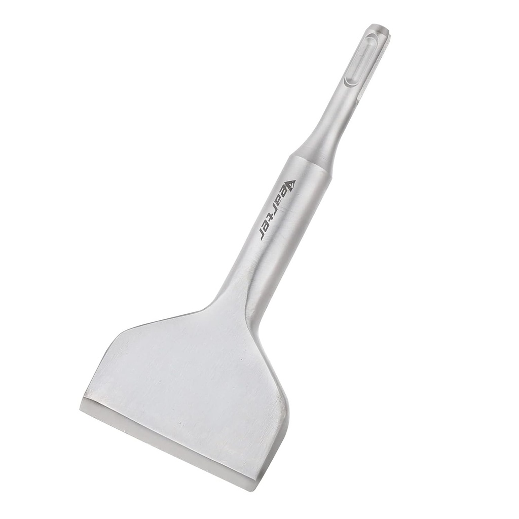 Vearter 3" Wide SDS Plus Chisel Bit for Hammer Drill - Floor Scraper for Concrete & Tile Removal - 160 x 75 mm - 40Crmo Material