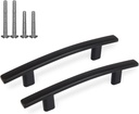 10 Pack of FIGO HOME Black Drawer Pulls - 3 Inch Hole to Hole - Kitchen Cabinet Handles for Cabinets - Black Cabinet Pulls with 3 Inch Handles - Contemporary Kitchen Cabinet Hardware