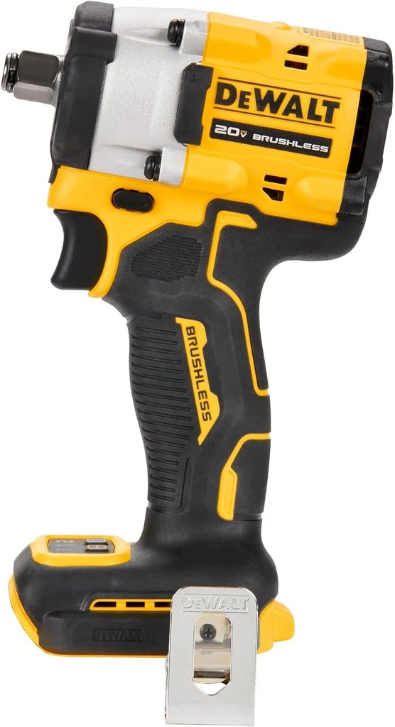 DEWALT ATOMIC 20V MAX Cordless Impact Wrench with Hog Ring Anvil - Tool Only