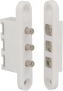 3P Amig Contact Door - White, 71 x 14 mm